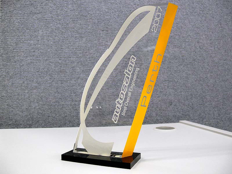 Perth Autosalon 2007 - Best Overall Engineering trophy